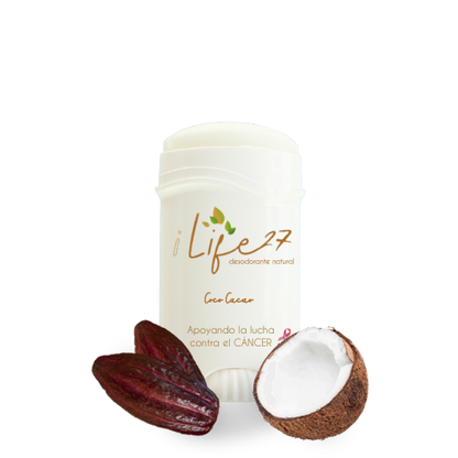 Desodorante Natural en barra Coco & Cacao